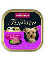 Vom Feinsten Mini Dog – Неустоим пастет за дребни породи кучета с телешко, шунка и босилек - 100 гр.