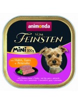 Vom Feinsten Mini Dog – Неустоим пастет за дребни породи кучета с пилешко, гъше и магданоз - 100 гр.