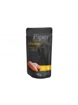 Piper® Platinum Chocken with brown rice Adult - високо качествен пауч за кучета над 1 година - с пилешкоо и кафяв ориз - 150 гр.