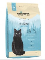 Chicopee Classic Nature Line Adult Sensible - за котки над 1 година с чувствителна храносмилателна система - с агнешко месо - 1.5 кг.