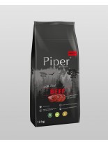 Piper Super Premium Beef - супер премиум храна за кучета от всички породи, над 1 година със свежо говеждо месо - 12 кг.