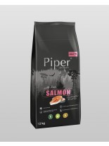 Piper Super Premium Salmon - супер премиум храна за кучета от всички породи, над 1 година със свежо месо от сьомга - 12 кг.