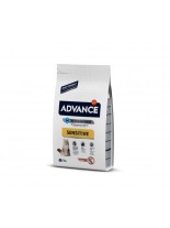 Advance Cat Adult Sensitive Solmon&Rice - високачествена храна за чувствителни котки над 1 година със сьомга и ориз - 3 кг.