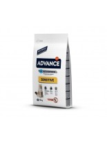 Advance Cat Adult Sensitive Solmon&Rice - високачествена храна за чувствителни котки над 1 година със сьомга и ориз - 10 кг.