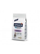 Advance Cat Adult Hairball Turky&Rice - високачествена храна за чувствителни котки над 1 година с пуешко, свинско и ориз - 1.5 кг.