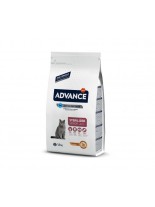 Advance Cat Senior Sterilized Chicken 10+ - високачествена храна за кастрирани котки над 10 година с пилешко месо и ечемик - 1.5 кг.