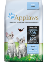 Applaws Chicken Kitten Cat - пълноценна храна за подрастващи котки от 1 до 12 месечна възраст с пилешко месо - 0.400 кг.