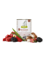 Isegrim Reindeer, Blackberries, Mushrooms, Wild herbs - Високо качествена консерва за кучета над 1 година с еленско месо, къпини, гъби и диви билки - 400 гр.