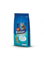 Brekkies Cat Mix Fish - пълноценна храна за котки над 1 година със сьомга, риба тон и зеленчуци - 15 кг.