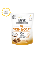 Brit Care Dog Functional Snack Skin&Coat Krill- неустоим, висококачествен пауч за кучета без зърнио и картофи с крил, тиква и кокос - 150 гр.