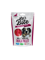 Brit Let’s Bite Meat Snacks - Duck Fillet - Деликатесно лакомство за кучета - патешки филета от чисто месо - 80 гр.