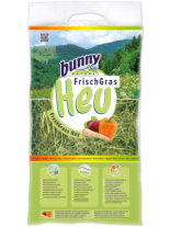 Bunny FreshGrass Hay Vital-Vegetables – Сено за гризачи от свежа трева със зеленчуци, богати на баластни вещества и минерали - 500 гр.