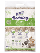 Bunny Bedding Linum – Абсорбираща постелка за гризачи от лен - 3.5 кг.