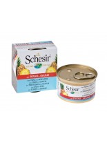 Schesir Agras Delic Schesir Nature Tuna with Pineaple - Високо качествена и неустоима храна за котки - с риба тон и ананас - 75 гр.