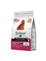 Schesir Medium Adult Maintenance with Ham - пълноценна храна за кучета от средни и едри породи над 12 месеца с прошуто и шунка - 3 кг.