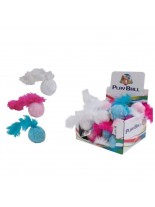 Croci Feather Balls  - Играчка за котка топка с пера - 6 см.