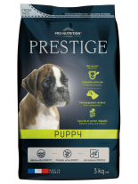 Flatazor Prestige Puppy - Пълноценна храна за подрастващи кучета до 1 година от всички породи, както и за женски кучета от всички породи в края на бременността или в периода на кърмене - 3 кг.