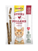 GimCat Sticks - Лакомства за котки - Саламена пръчица с птиче месо 4 бр. - 20 гр.