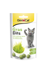 GimCat GrasBits - Котешка трева на таблетки - 50 гр.