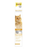 Gimcat Multi-Vitamin Professional - Мултивитаминна паста за котки за ежедневна защита с 13 витамина  минерали, биотин, цинк и L-карнитин - 100 гр.