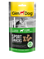 GimDog Sport Snacks – Неустоимо лакомства за кучета мини кокалчета с агнешко - 60 гр.