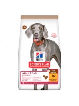 HILLS SCIENCE PLAN NO GRAIN Large Breed Adult Chicken - пълноценна храна без зърнени добавки за кучета от едри /гигатски породи (над 25 кг.) от 1 до 5 години с пилешко месо - 12 кг.