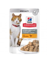 Hill's - Science Plan™ Sterilised Young Adult Chicken Pouch - За млади кастрирани котки (пауч с пиле) - 85 гр.