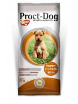 Visan Proct Dog Puppy Chicken 30/14 - суха храна за подрастващи кучета от 2 до 12 месеца, за всички породи с пилешко месо - 20 кг.