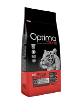 Visan Optima Cat Adult Mature Chicken & Rise - супер премиум храна с пиле и ориз за котки над 8 година - 8 кг.