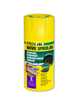 JBL PRONOVO SPIRULINA GRANO S - Гранулирана храна S, със спирулина за всички дребни, растителноядни аквариумни рибки и скариди от 3-10 см. - 100 мл., 58 гр.