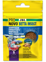 JBL PRONOVO BETTA INSECT STICK S - Основна храна под формата на плуващи пръчици за Бети с насекоми - 10 гр.