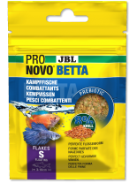 JBL PRONOVO BETTA FLAKES S - Основна храна под формата на люспи за Бети и други дребни рибки с крил - 6 гр. - 3130418