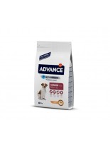 Advance Dog Mini Senior Chicken and Rise - висококачествена храна за дребни породи кучета на възраст над 8 години (до 10 кг в зряла възраст) с пиле и ориз - 3 кг.