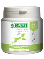 Nature's Protection Vitamin & Mineral Formula for dogs - набор от незаменими материали и витамини за кучета - 75 таблетки