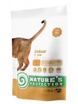 NATURE'S Protection - Indoor - Super Premium суха храна за котки над 1 година, живеещи в затворени помещения - с пилешко месо - 0.400 кг.