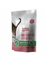 NATURE'S Protection - Sensitive digestion - Super Premium суха храна за капризни котки над 1 година - с пилешко месо - 0.400 кг.