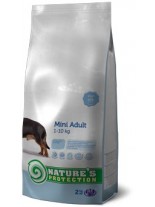 NATURE'S Protection - Mini Adult - Super Premium суха храна за кучета от малките породи (до 10 кг.) над 8 месечна възръст - с пилешко месо - 2 кг.