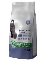 NATURE'S Protection - Adult Lamb  - Super Premium суха храна за кучета от средни и едри породи (над 10 кг.) над 1 годишна възръст - с агнешко месо - 4 кг.