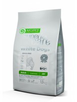 NATURE'S Protection - White dog Grain Free Insect Small breeds - Adult - суха храна за чужстжителни кучета от малките породи над 1 год., с бяла козина - с месо от насекоми - 1.5 кг.