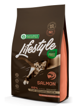 Nature's Protection LifeStyle Cat - Grain Free - Kitten Salmon - Супер премиум, високо качествена храна без зърно за котки до 12 месеца  със сьомга - 1.5 кг.