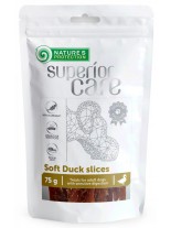 Nature's Protection DOG Superior Care snack SOFT DUCK SLICES - Високо качествено и неустоимо лакомство за кучета - изсушени патешки ленти - 75 гр.