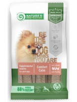 Nature's Protection DOG snack Comfort Calm WITH POULTRY - Високо качествено и неустоимо лакомство за кучета снакс - сухи ленти от птиче месо - 160 гр.