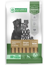 Nature's Protection DOG snack Weight Control WITH POULTR - Високо качествено и неустоимо лакомство за кучета с проблемно тегло -  снакс - с птиче месо - 110 гр.