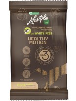 Nature's Protection DOG Lifestyle snack Healthy Motion WITH WHITE FISH - Високо качествено и неустоимо лакомство за активни кучета - за здрави кости и стави -  снакс с месо от бяла риба - 110 гр.