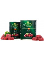 Nuevo Super Premium food for Dogs - Beef - Високо качествена консерва за кучета над 1 година с говеждо месо - 0.400 кг.