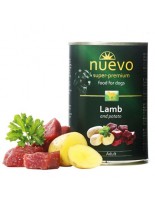 Nuevo Super Premium food for Dogs - Lamb and Patato - Високо качествена консерва за кучета над 1 година с агнешко месо и картофи - 0.400 кг.