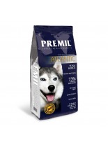 Premil Atlantic Dog Adult - Балансирана суха храна за чувствителни и капризни кучета над 1 година - с  риба тон и ориз - 15 кг.