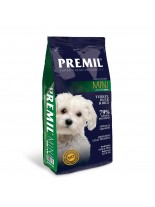 Premil Mini Dog - Балансирана суха храна за кучета над 1 година от мини породите с патешко, пуешко и ориз - 15 кг.