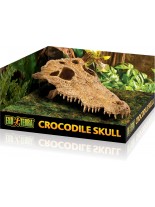 Exo Terra Croc Skull Repile Terrarium Decor - Декорация за терариум - крокодилски череп - сигурно скривалище за влечуги и земноводни