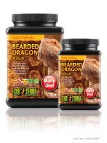 Exo Terra -Soft Pellets Adult Bearded Dragon Food - Пълноценна и балансирана храна за възрастни брадати агами - 250 гр.